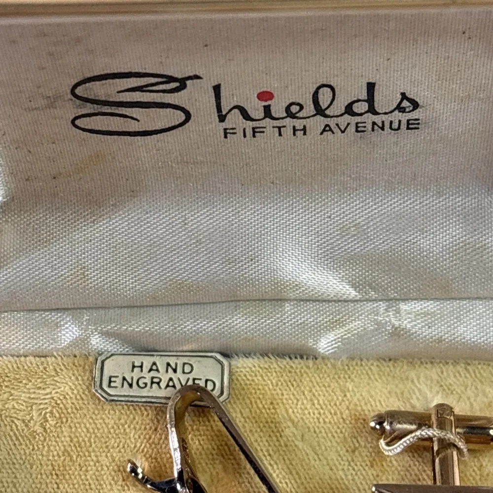 Vintage Shields Fifth Avenue Gold Tone 